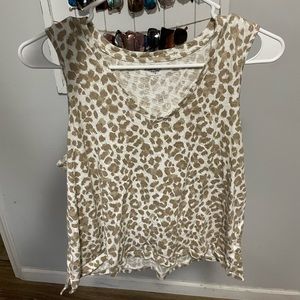 Old navy cheetah tank